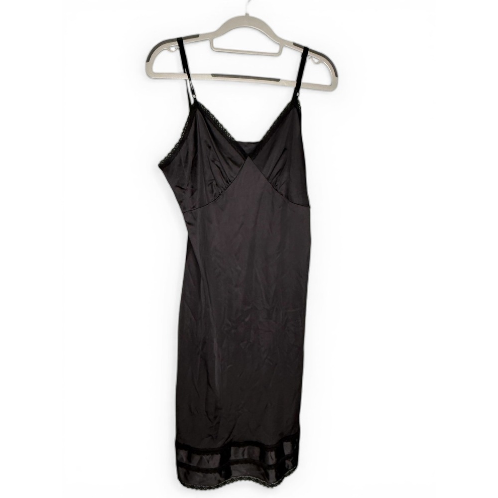 Vintage‎ Sears black slip dress